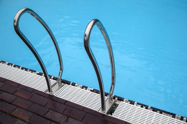 The image shows a swimming pool.